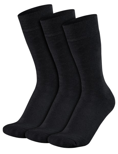 3 Paar Herren Thermosocken Ski Winter Vollfrottee in Baumwolle mit Elasthan