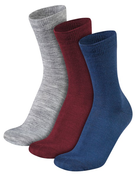 3 Paar Herren Wollsocken Ski Winter