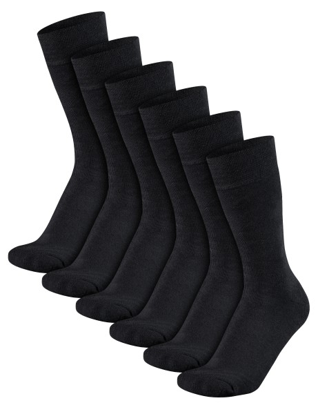 6 Paar Herren Thermosocken Ski Winter Vollfrottee in Baumwolle mit Elasthan