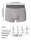4er/8er Pack Herren Retro Shorts Boxershorts Unterhose Unterwäsche Mikrofaser Elasthan 8er Pack L