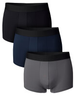 3er/6er Pack Herren Retro Shorts Boxershorts Unterhose Unterwäsche Mikrofaser Elasthan 6er Pack L