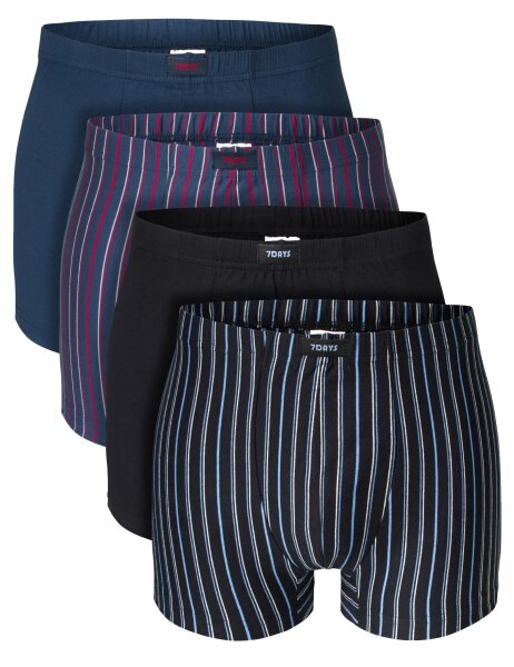 4er/8er Pack Herren Retro Shorts Boxershorts Unterhose Unterwäsche Baumwolle Elasthan