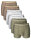 3er/6er Pack Herren Retro Shorts Boxershorts Unterhose Unterwäsche Mikrofaser Elasthan