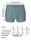 3er/6er Pack Herren Retro Shorts Boxershorts Unterhose Unterwäsche Mikrofaser Elasthan