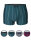 3er/6er Pack Herren Retro Shorts Boxershorts Unterhose Unterwäsche Mikrofaser Elasthan